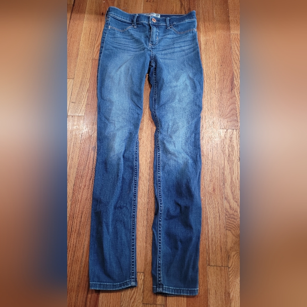 abercrombie kids Indigo Straight-Leg Jeans